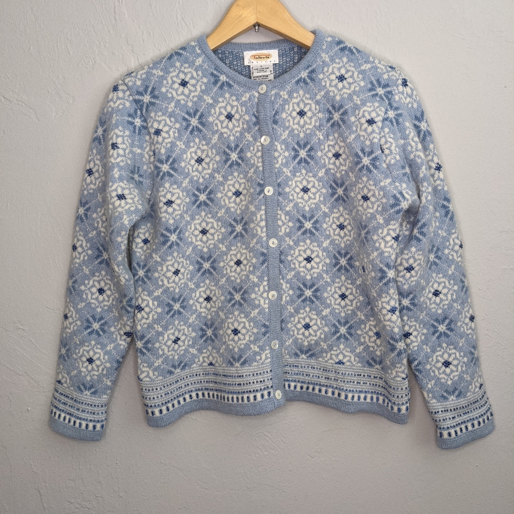 Talbot's Light Blue Winter Sweater
